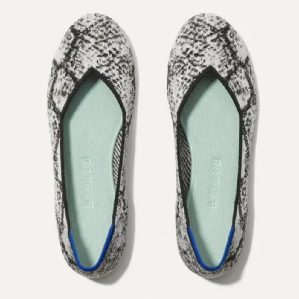 Rothys Snake Print Flats